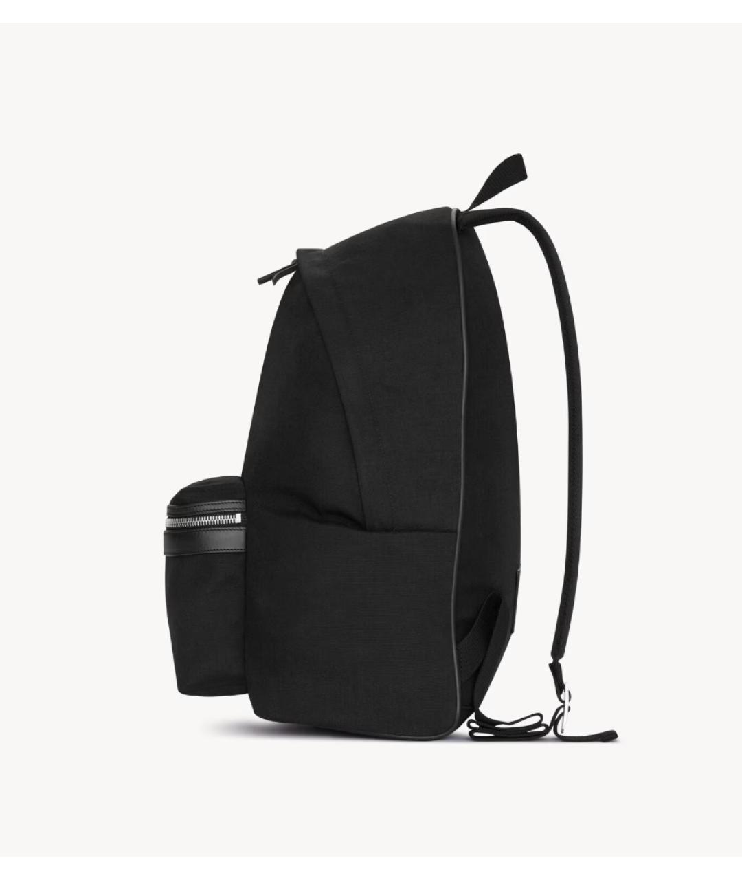 SAINT LAURENT Черный синтетический рюкзак, фото 3