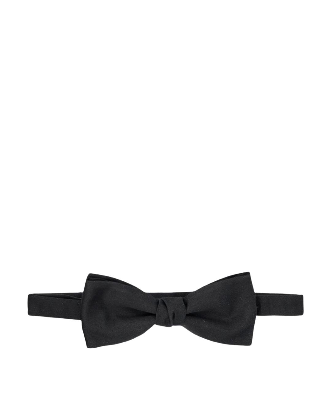 SAINT LAURENT Черная шелковая бабочка, фото 1
