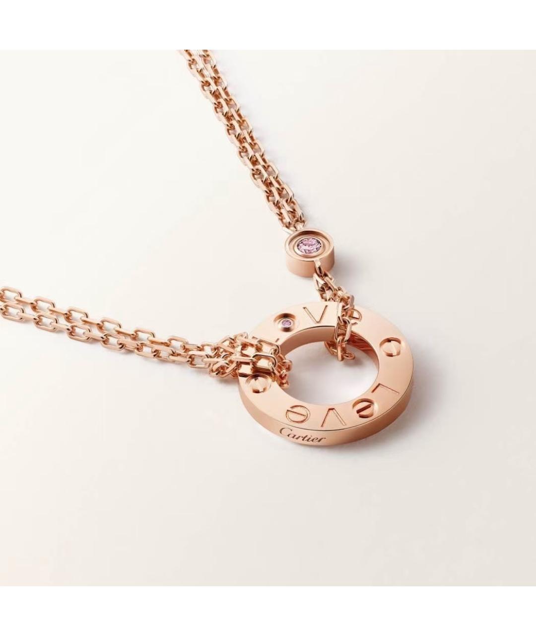 CARTIER Золотая подвеска, фото 2