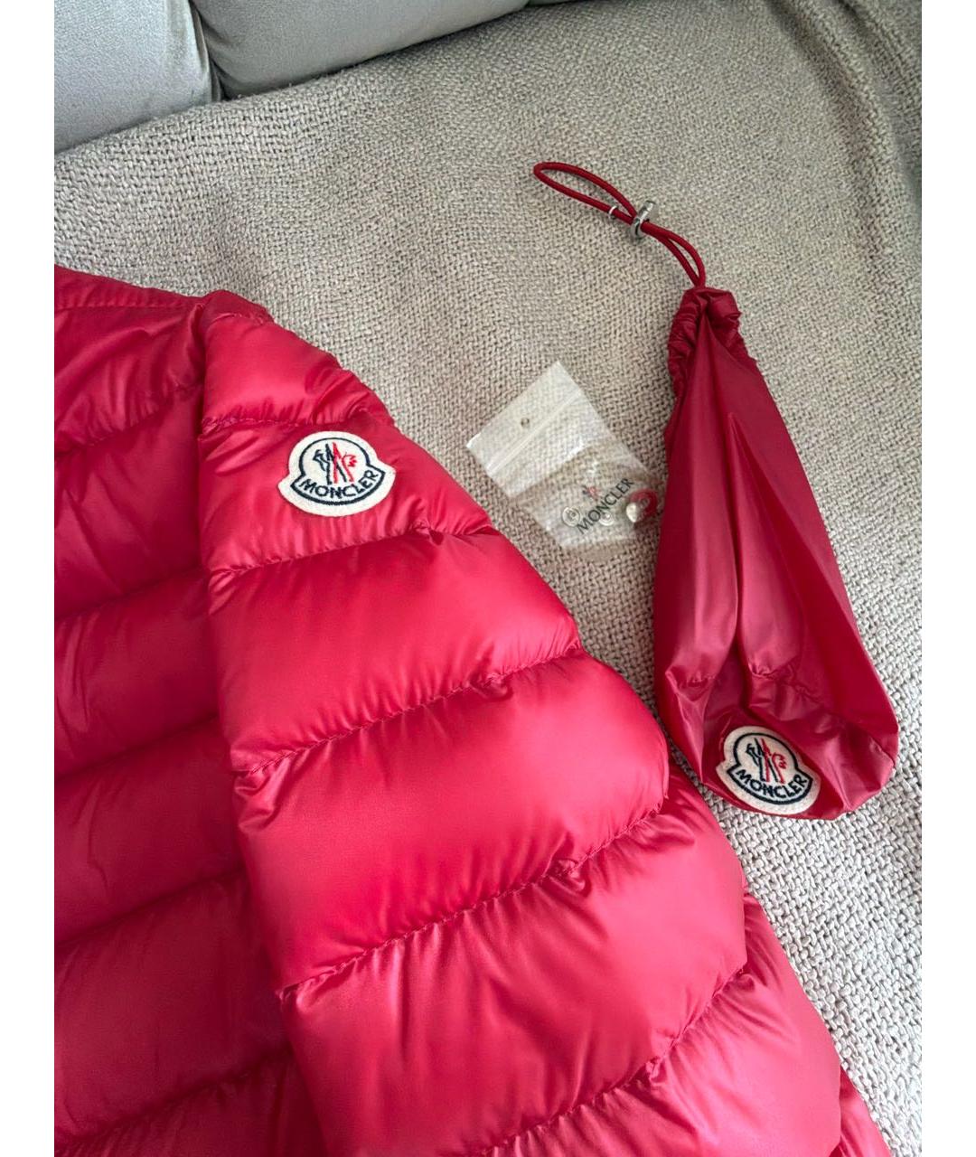 MONCLER Красная куртка, фото 3