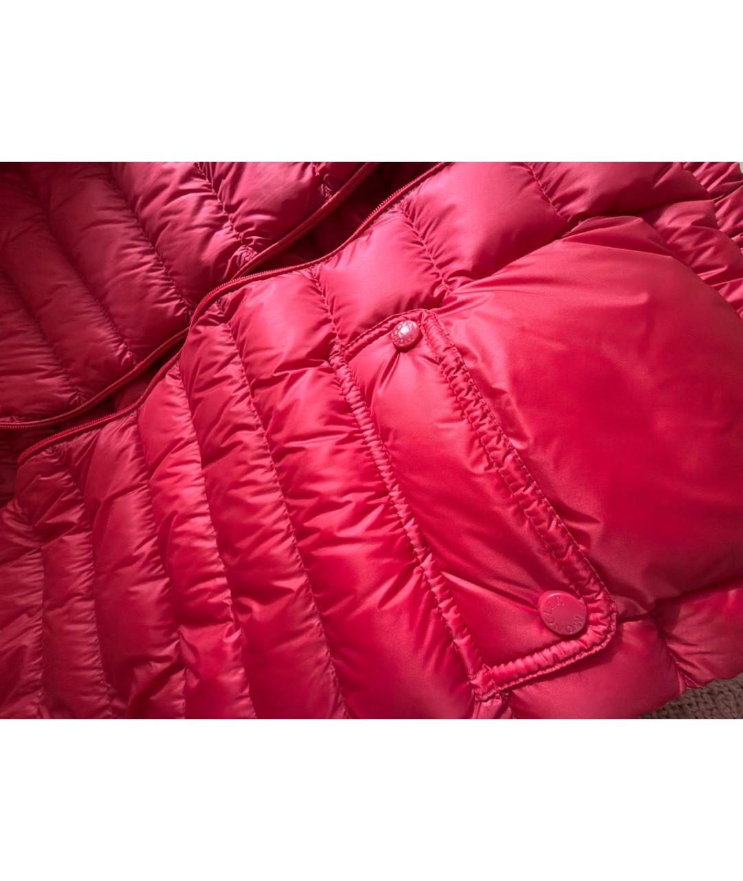 MONCLER Красная куртка, фото 4