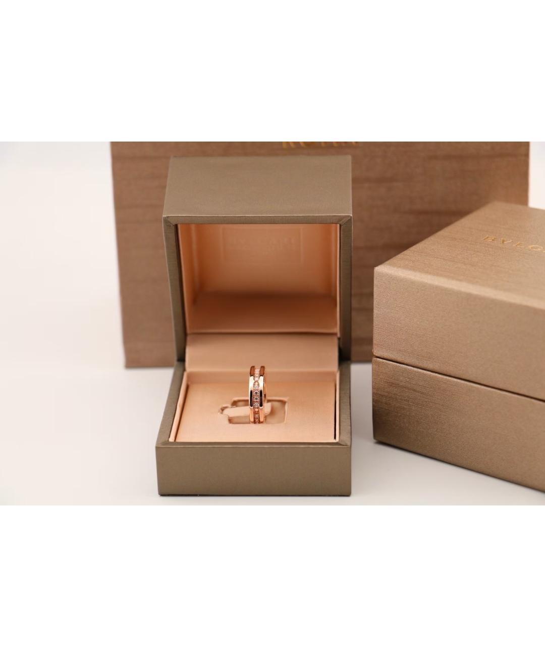 BVLGARI Золотое кольцо из розового золота, фото 2