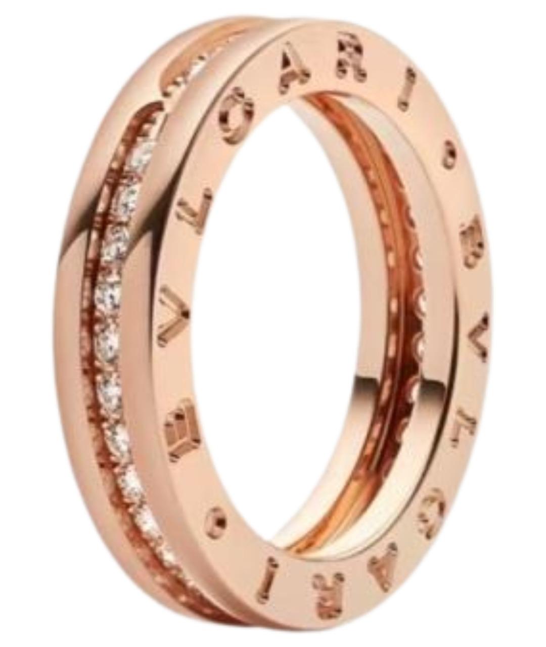 BVLGARI Золотое кольцо из розового золота, фото 1