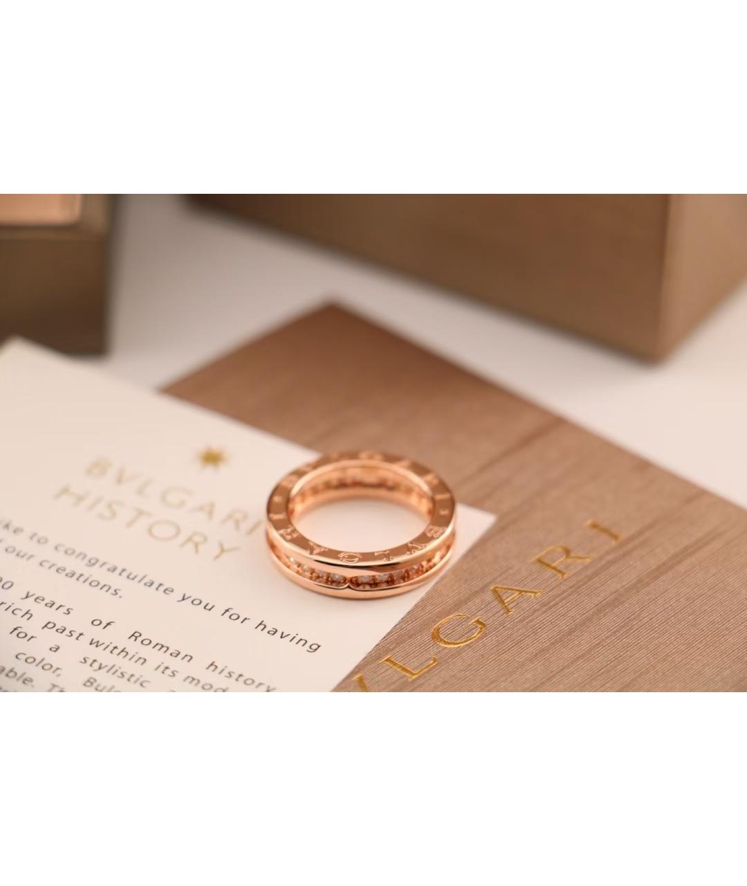 BVLGARI Золотое кольцо из розового золота, фото 5