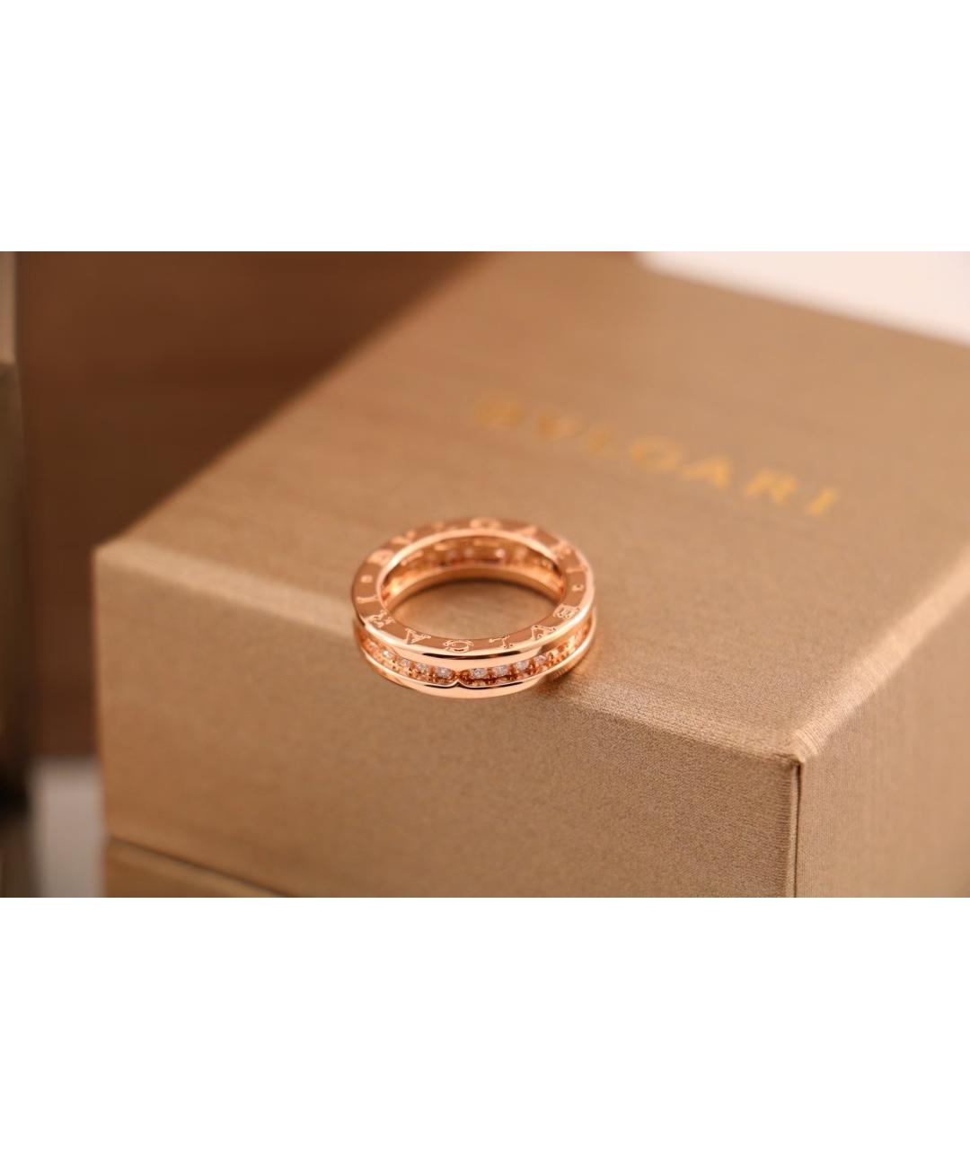 BVLGARI Золотое кольцо из розового золота, фото 4