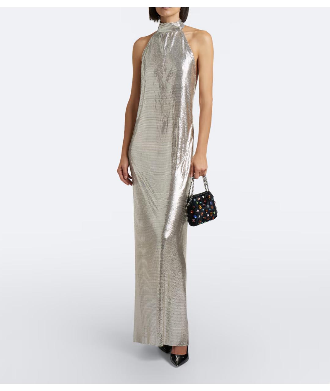 STELLA MCCARTNEY Серебряное вечернее платье, фото 2
