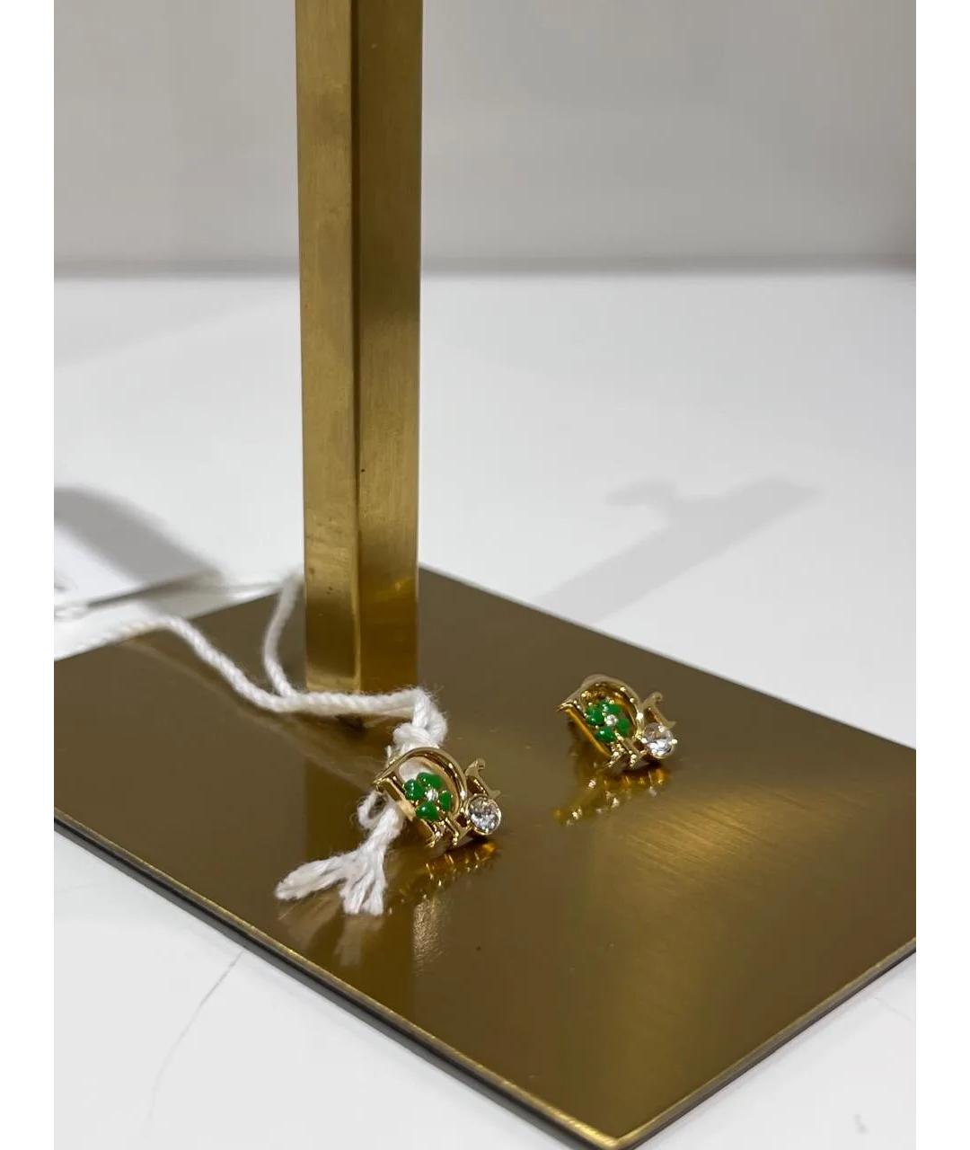 CHRISTIAN DIOR Золотые серьги, фото 2