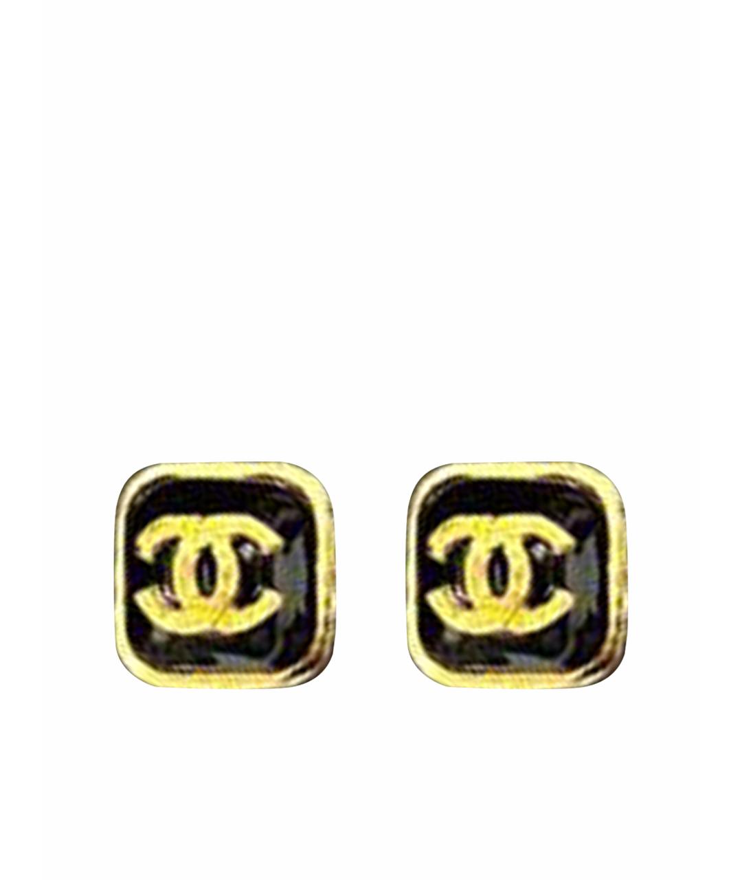 CHANEL Золотые серьги, фото 1