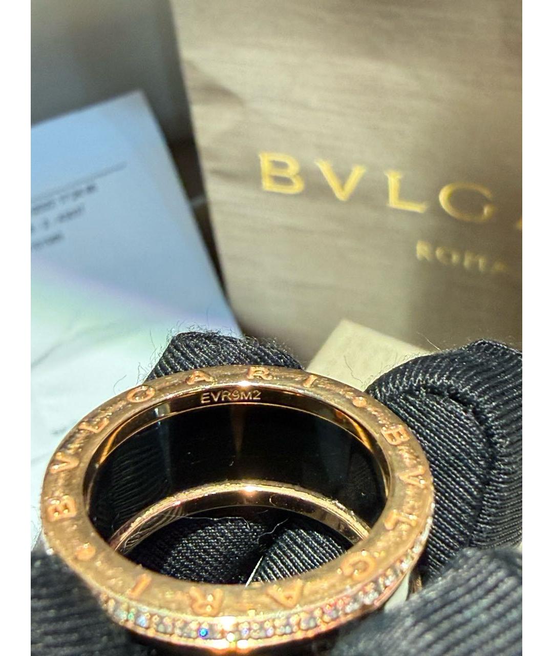 BVLGARI Золотое кольцо из розового золота, фото 5