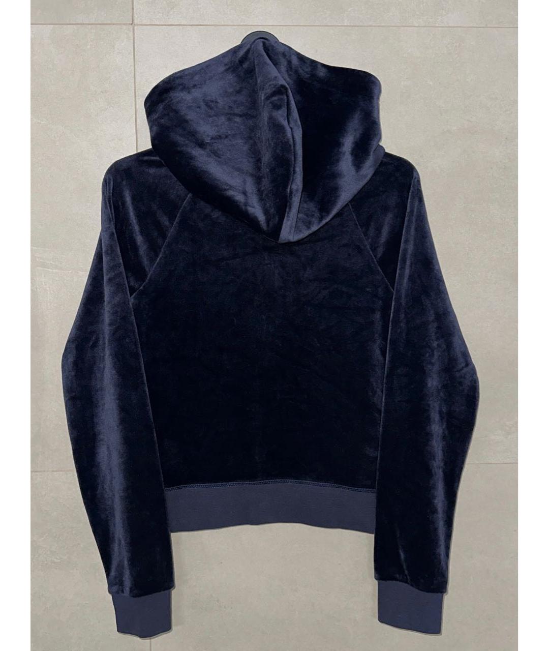JUICY COUTURE Темно-синий велюровый спортивные костюмы, фото 4