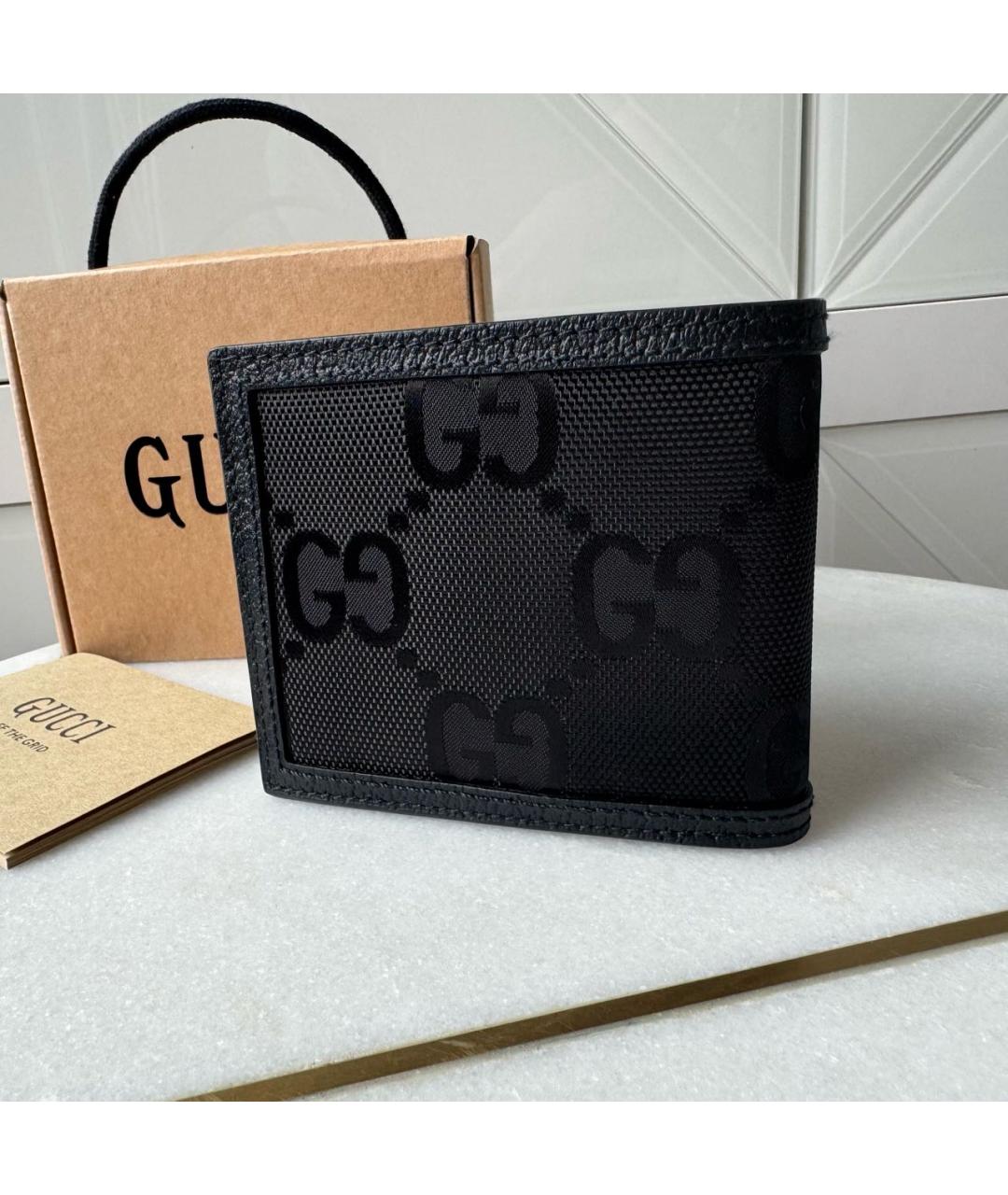 GUCCI Черный кошелек, фото 2