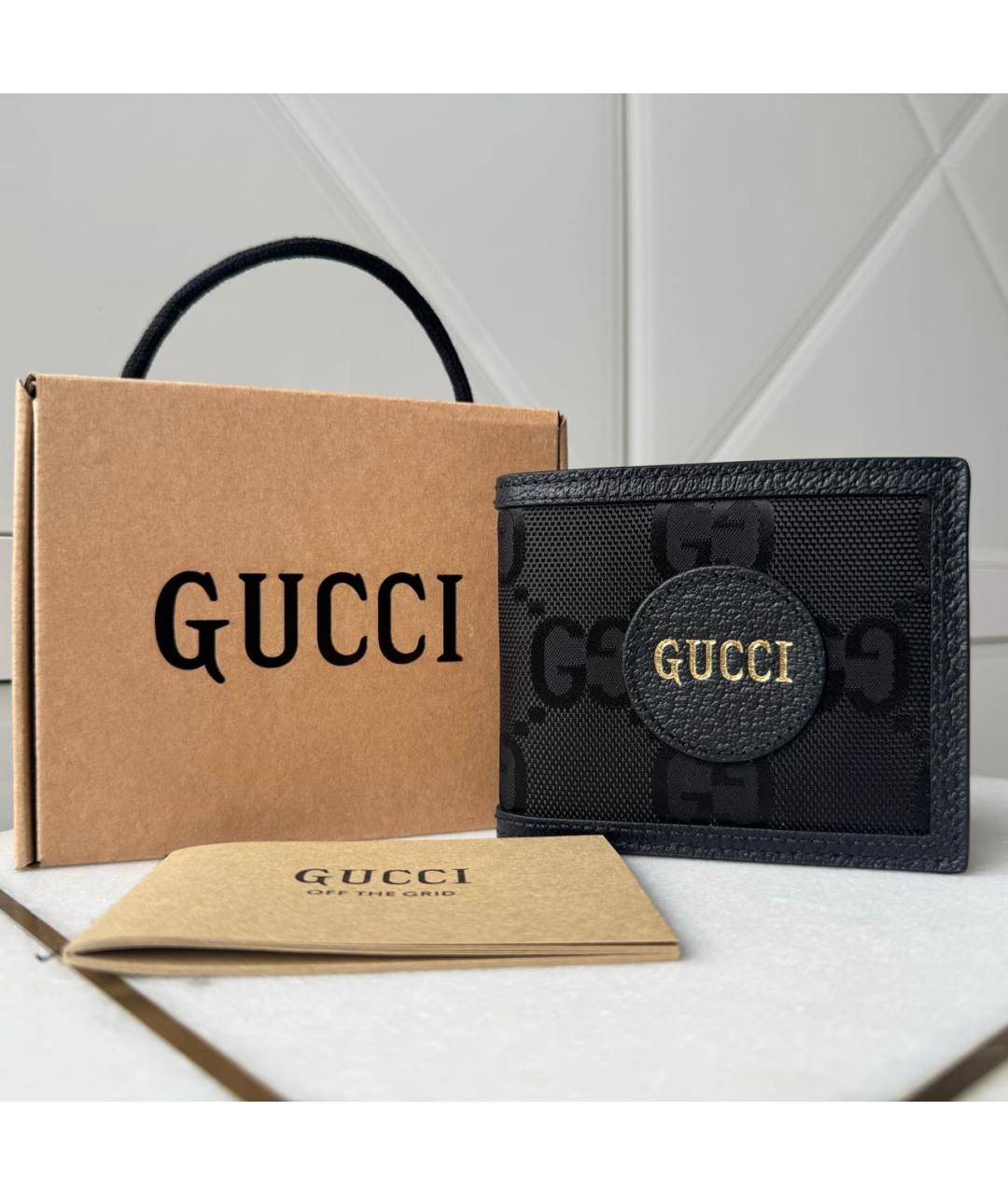 GUCCI Черный кошелек, фото 9