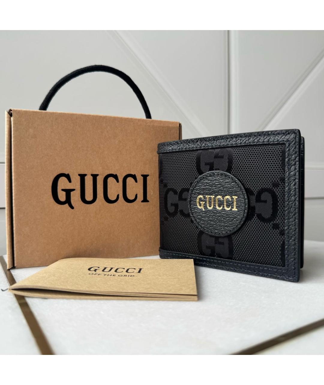 GUCCI Черный кошелек, фото 8