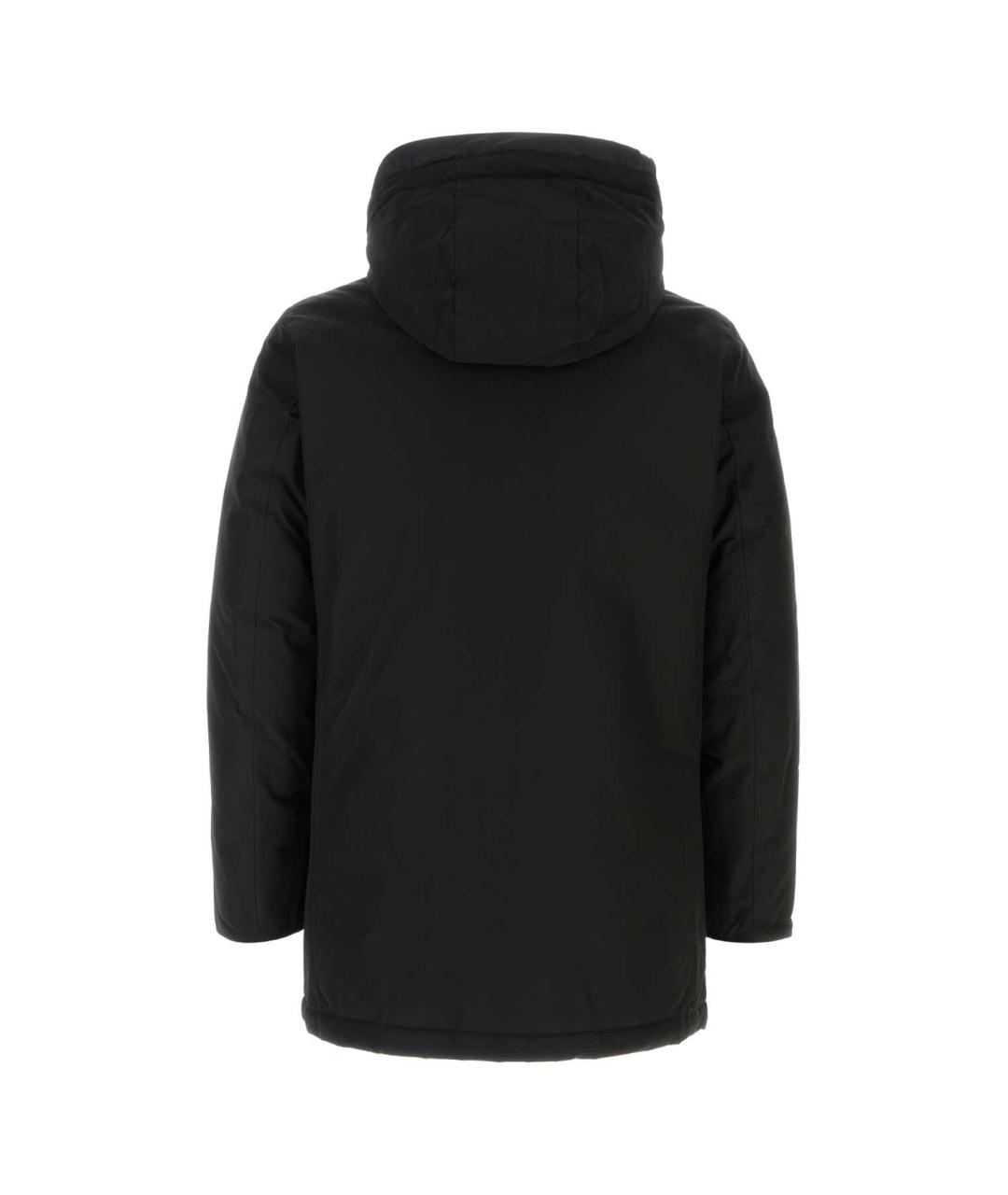 WOOLRICH Черная хлопковая куртка, фото 2
