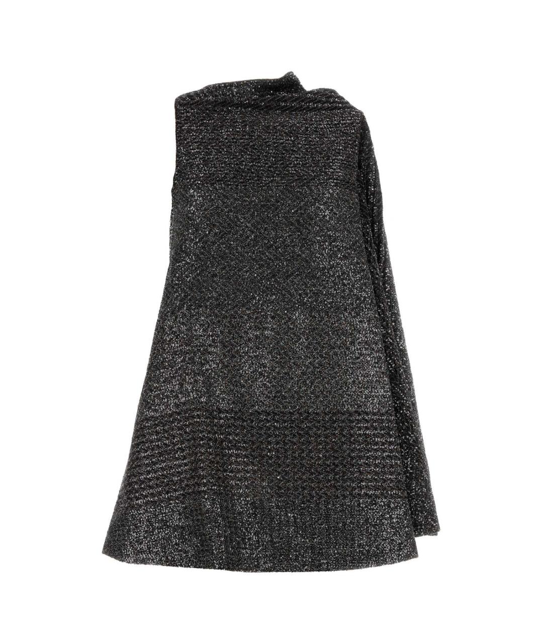 MISSONI Черное нейлоновое коктейльное платье, фото 3