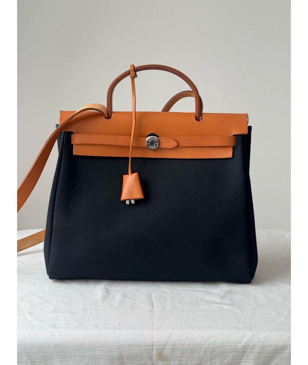 HERMES Бежевая кожаная сумка через плечо, фото 3