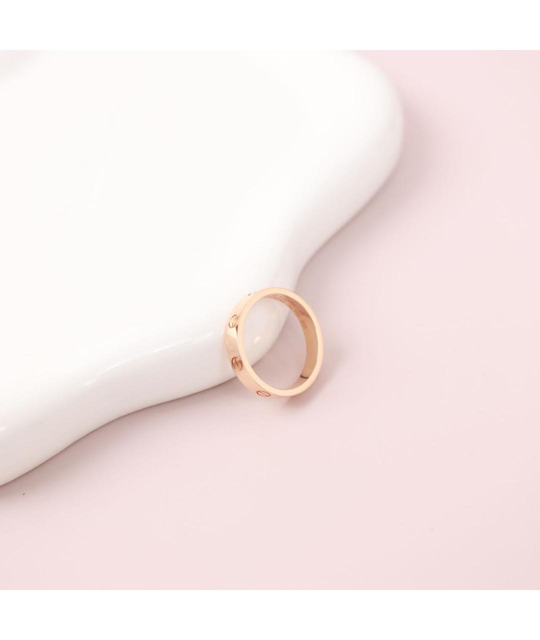 CARTIER Золотое кольцо из розового золота, фото 7