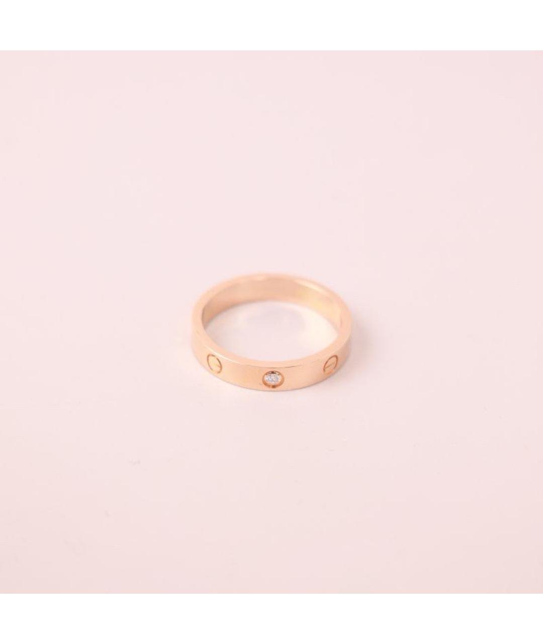 CARTIER Золотое кольцо из розового золота, фото 8