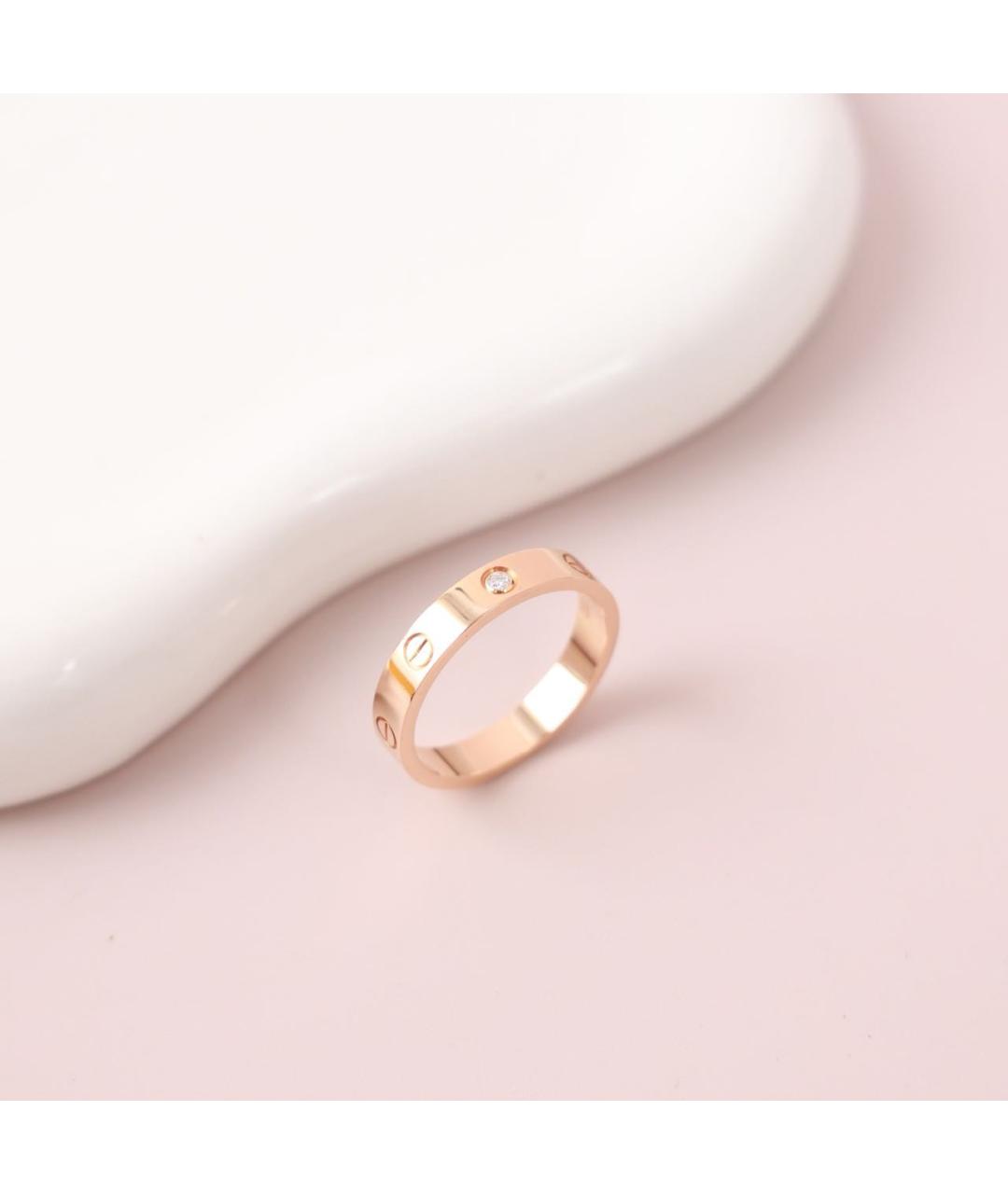 CARTIER Золотое кольцо из розового золота, фото 5