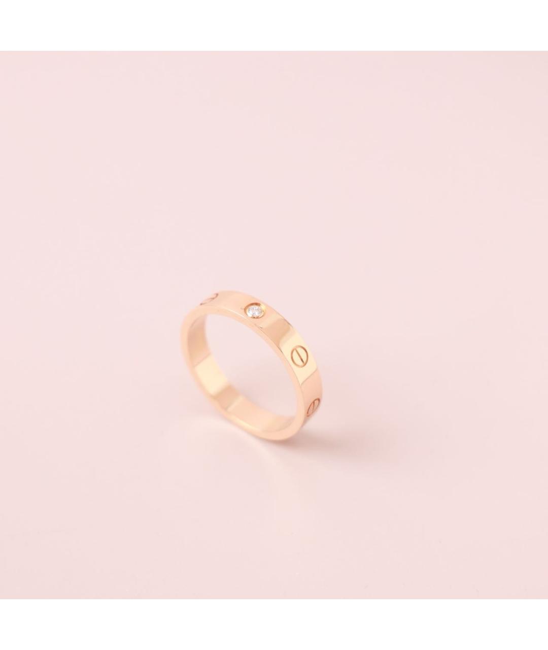 CARTIER Золотое кольцо из розового золота, фото 4