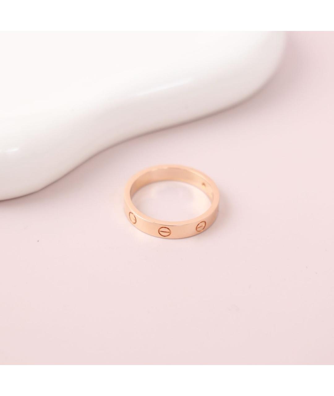 CARTIER Золотое кольцо из розового золота, фото 3