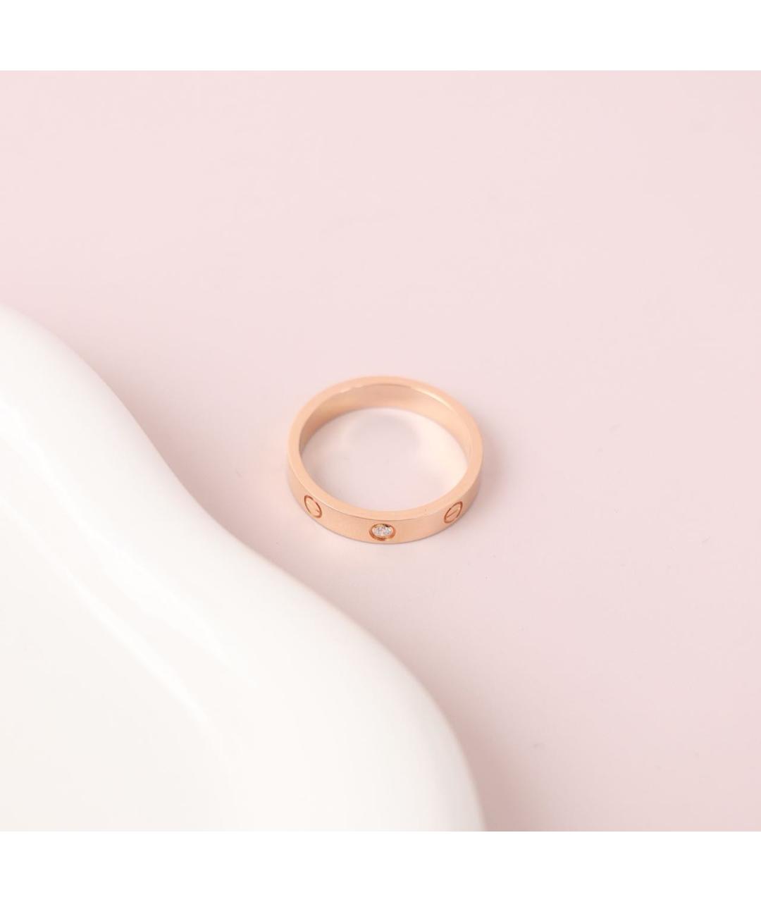 CARTIER Золотое кольцо из розового золота, фото 6