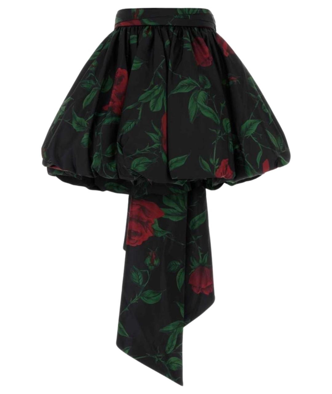 BLUMARINE Мульти полиэстеровая юбка миди, фото 1
