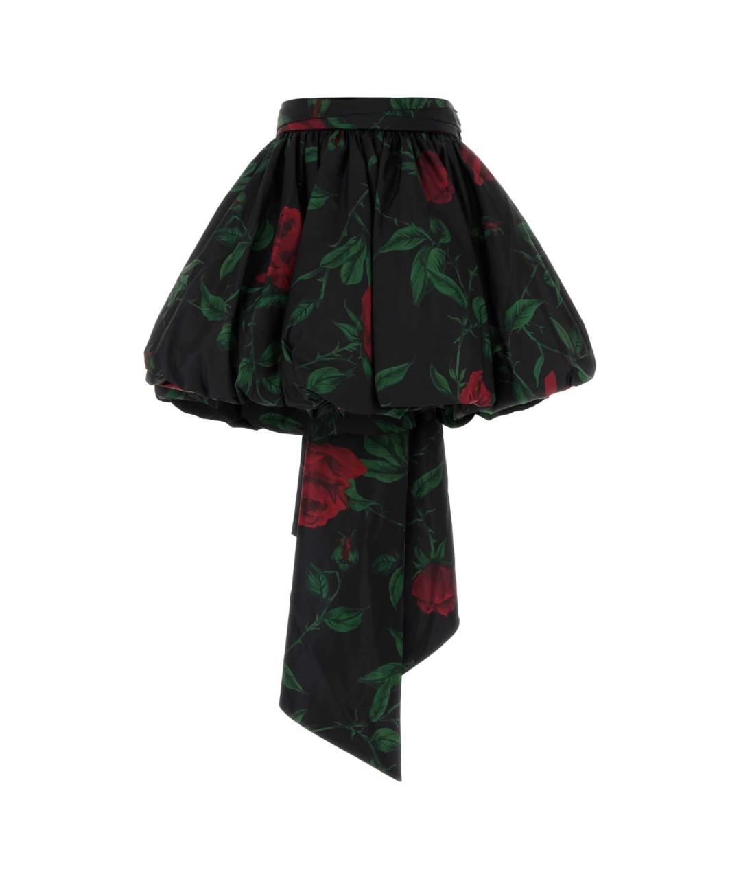 BLUMARINE Мульти полиэстеровая юбка миди, фото 3