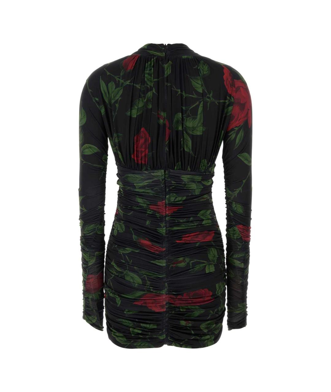BLUMARINE Мульти полиэстеровое платье, фото 2