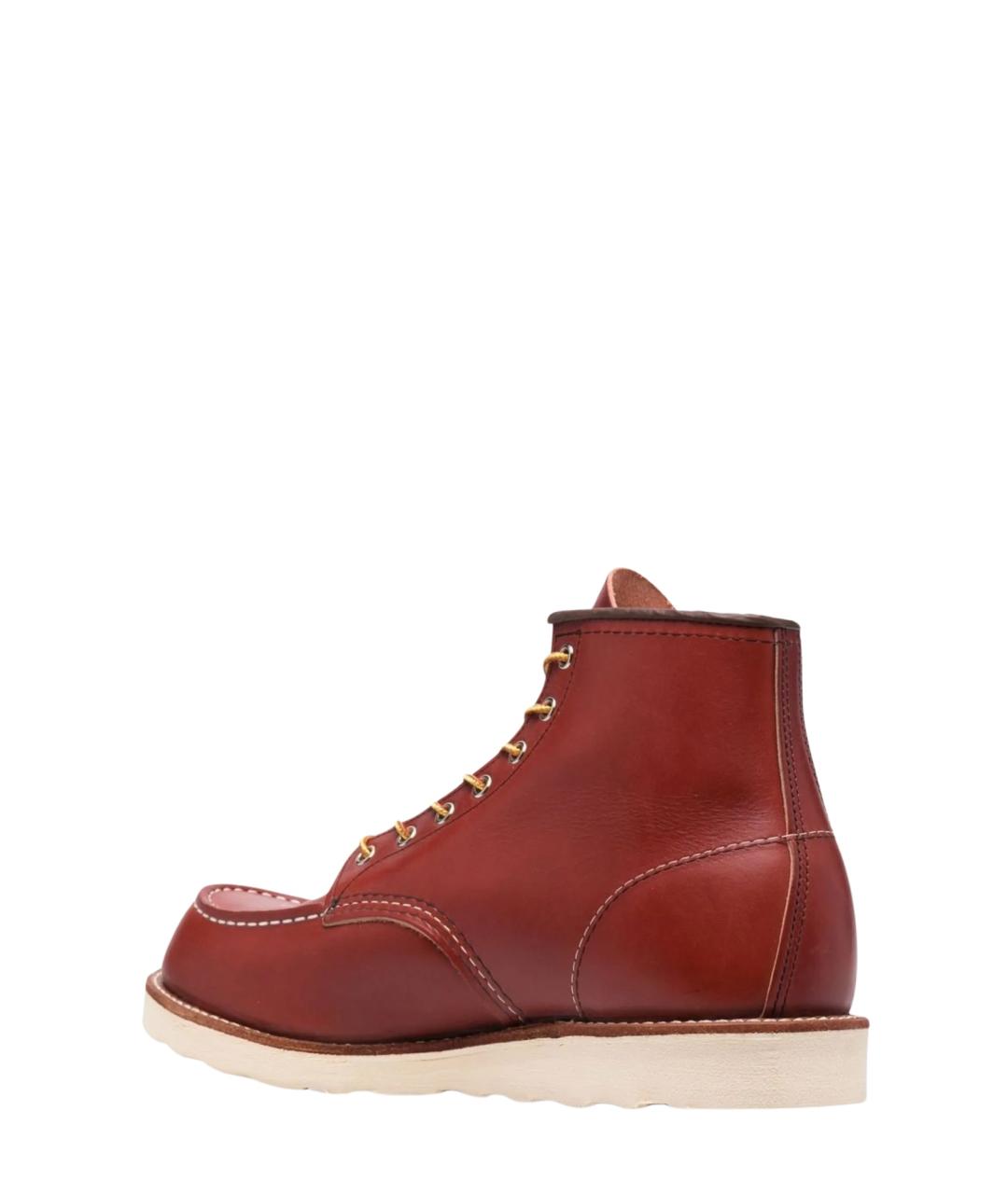 RED WING Красные кожаные низкие ботинки, фото 3