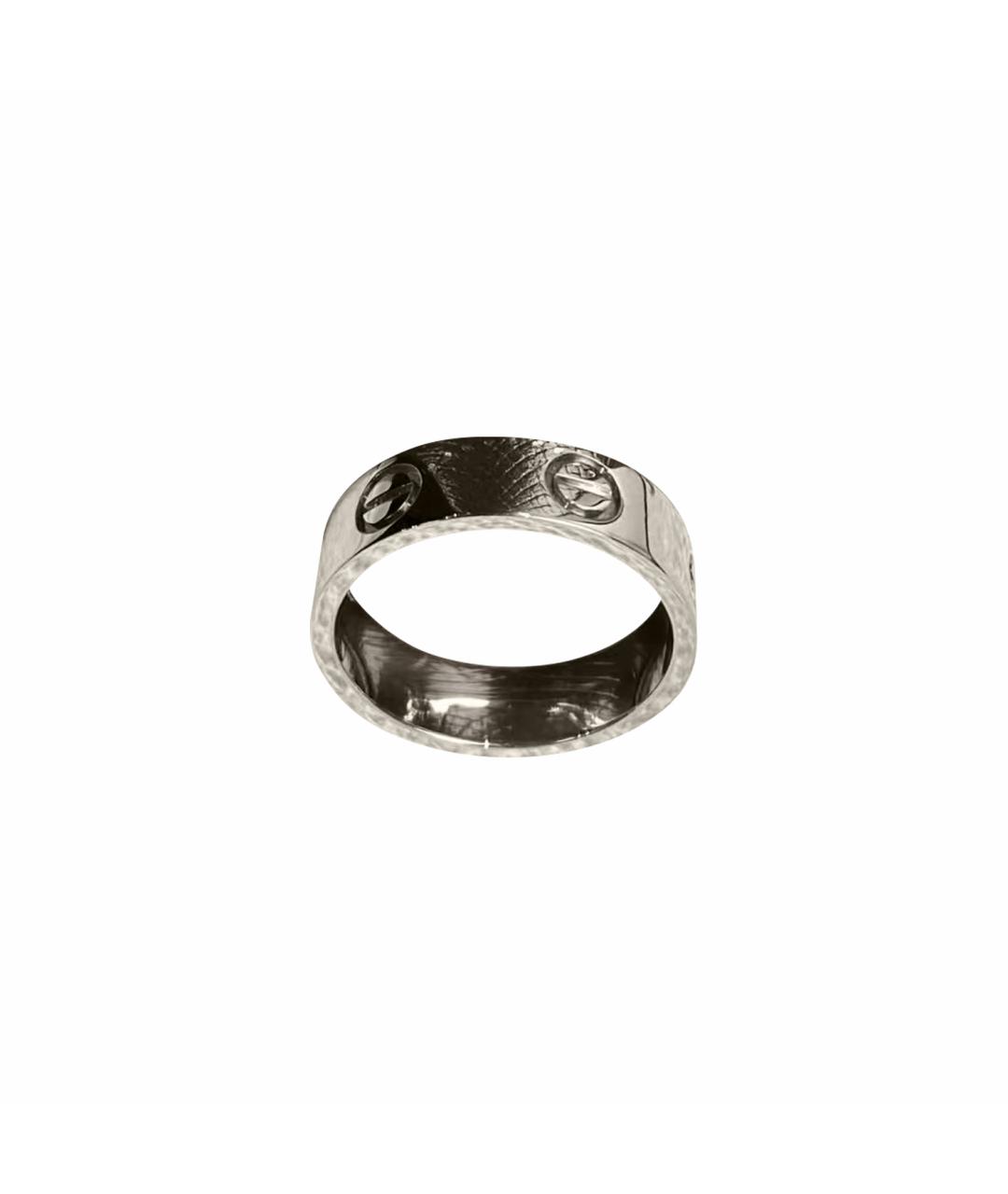 CARTIER Белое кольцо из белого золота, фото 1