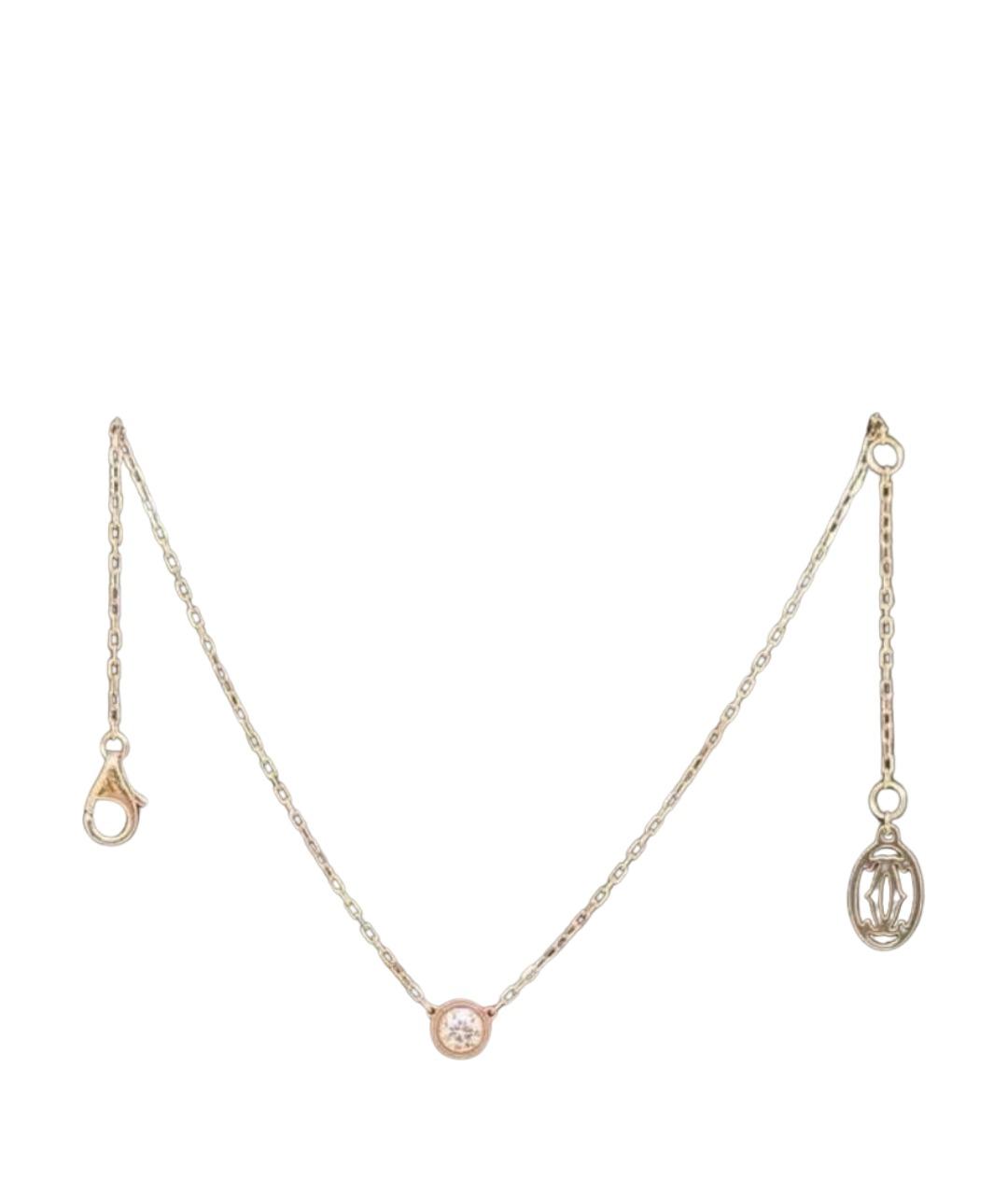 CARTIER Золотое колье из желтого золота, фото 1