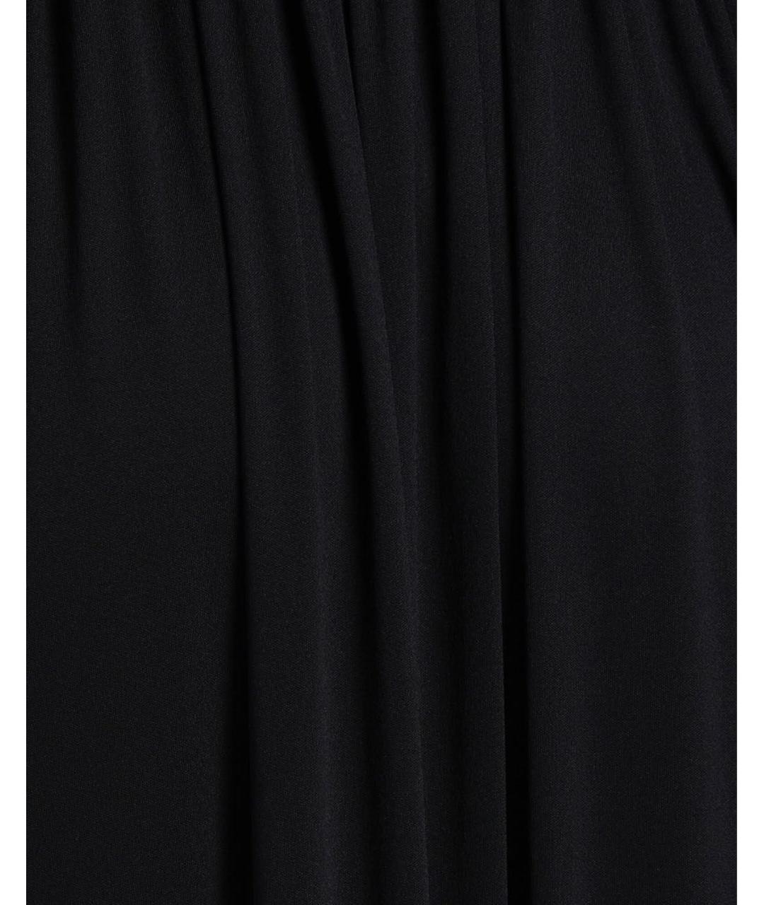CHRISTIAN DIOR Черное вискозное повседневное платье, фото 4