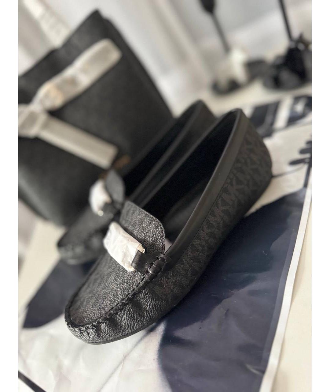 MICHAEL KORS Черные мокасины, фото 5