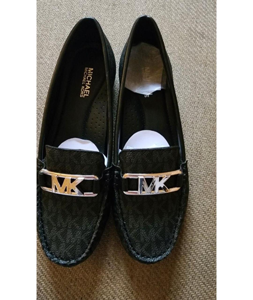MICHAEL KORS Черные мокасины, фото 2