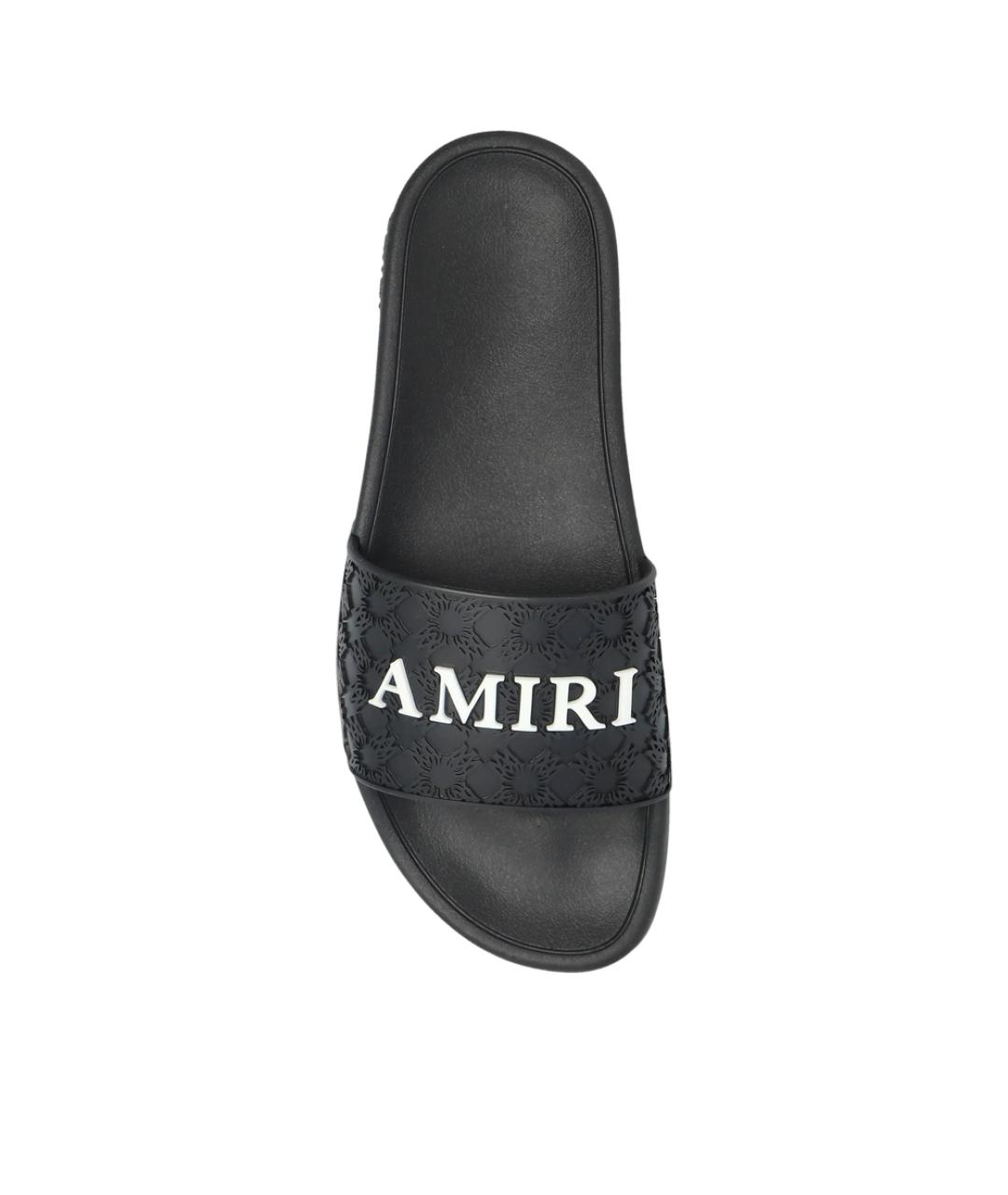 AMIRI Черные шлепанцы, фото 3