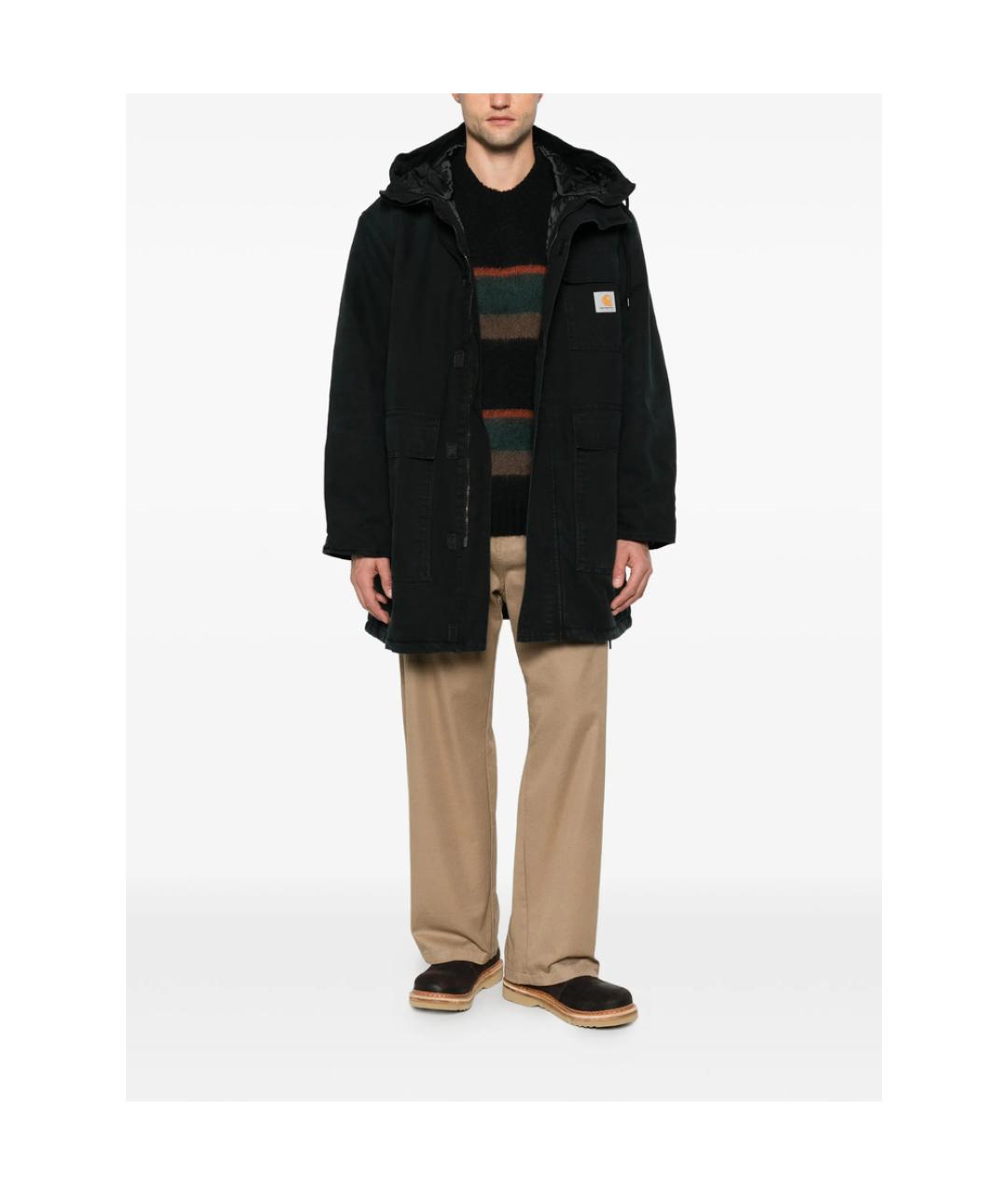 CARHARTT Черная полиэстеровая куртка, фото 5