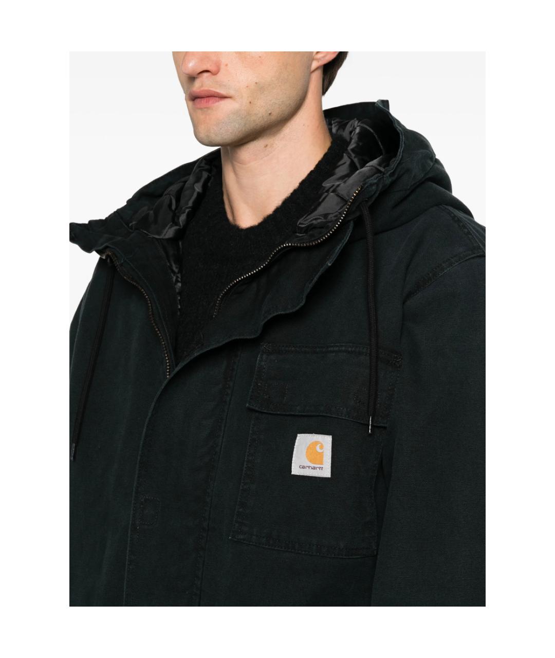 CARHARTT Черная полиэстеровая куртка, фото 4