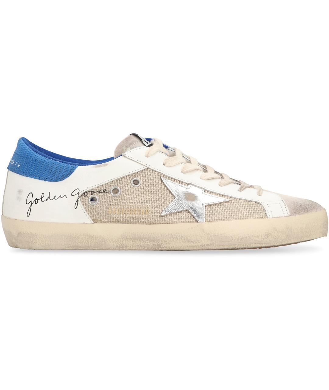 GOLDEN GOOSE Белые низкие кроссовки / кеды, фото 2