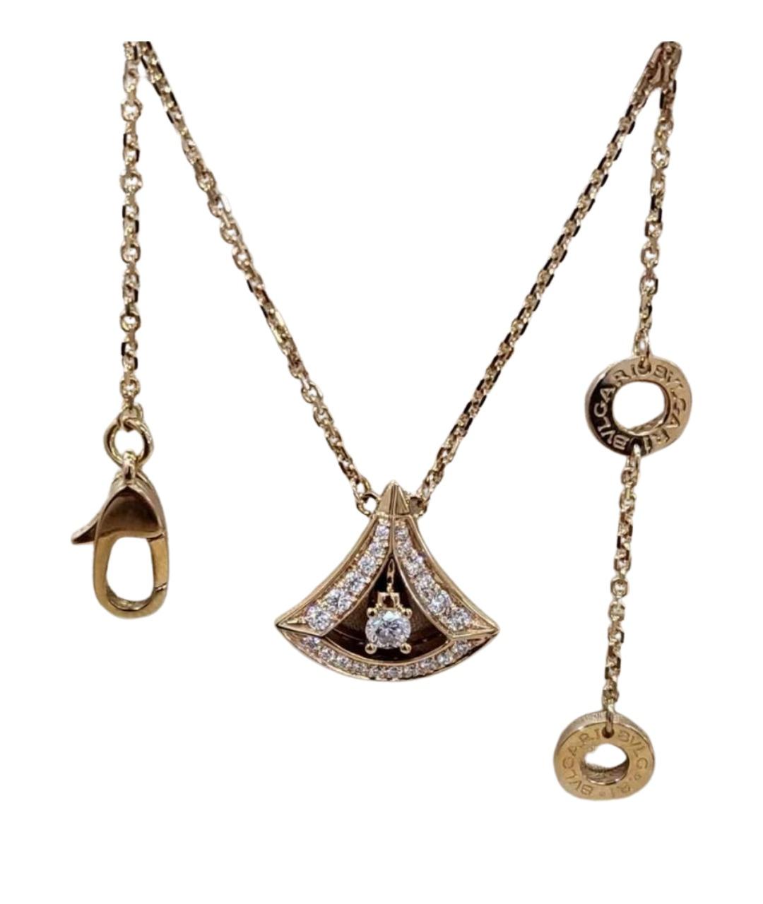 BVLGARI Желтое колье из желтого золота, фото 1