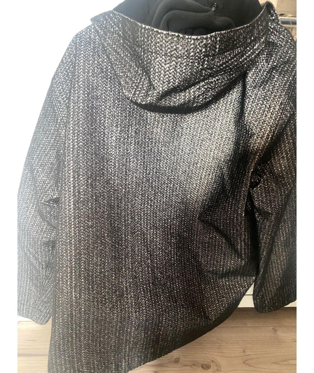 STONE ISLAND Серебряная шерстяная куртка, фото 2