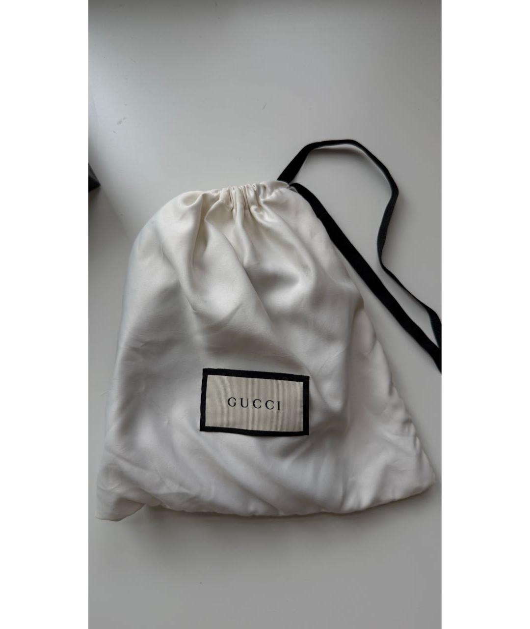 GUCCI Черный кожаный ремень, фото 4