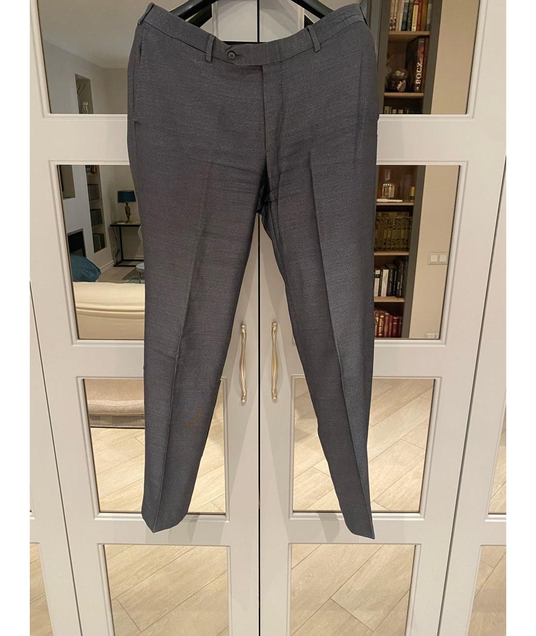 ERMENEGILDO ZEGNA XXX Антрацитовый классический костюм, фото 2