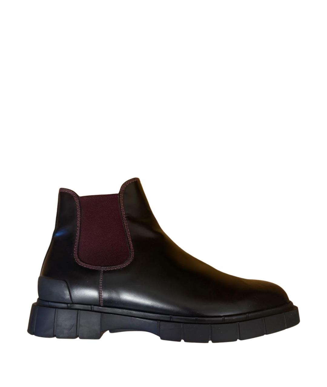 CAR SHOE Черные низкие ботинки из лакированной кожи, фото 1