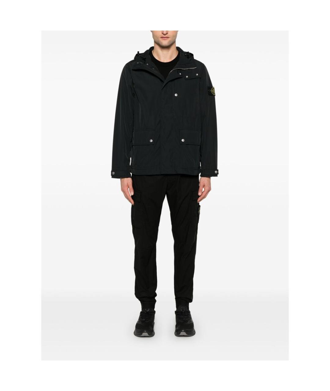 STONE ISLAND Черный джемпер / свитер, фото 5