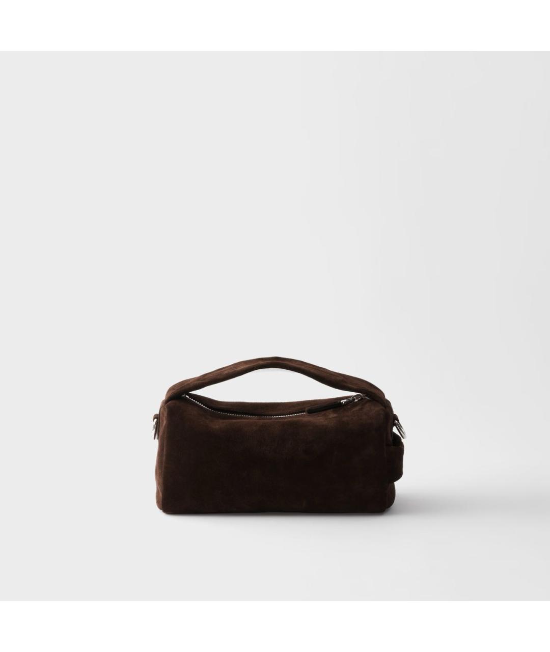 PRADA Коричневая сумка на плечо, фото 4