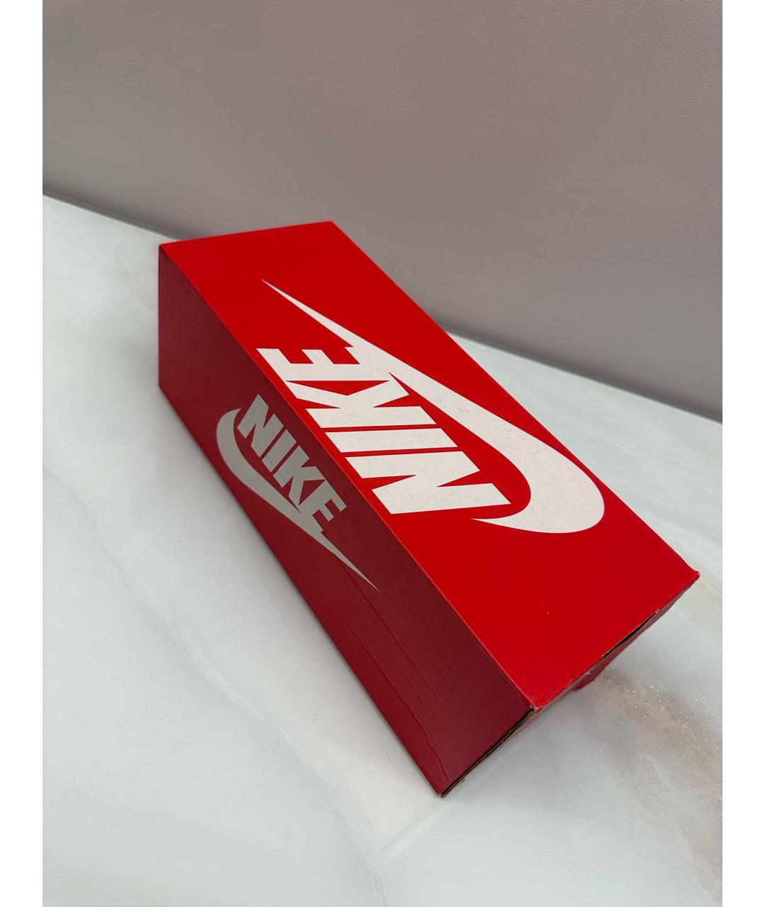 NIKE Черные резиновые шлепанцы, фото 6