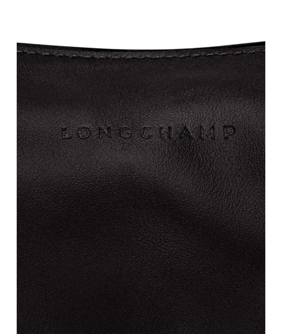 LONGCHAMP Черная сумка через плечо, фото 2