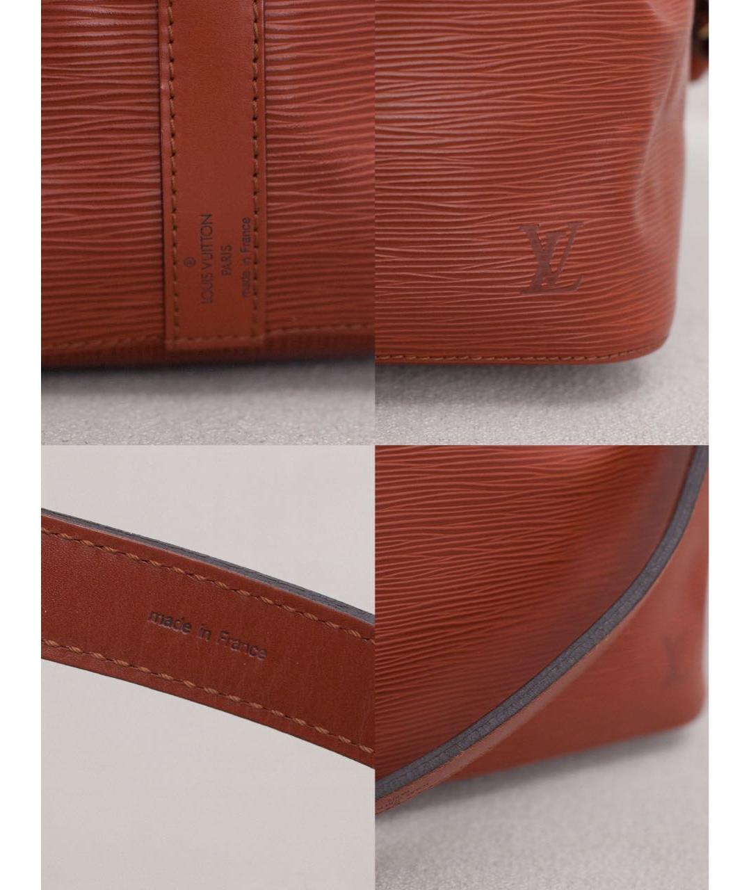 LOUIS VUITTON Кожаная сумка с короткими ручками, фото 7
