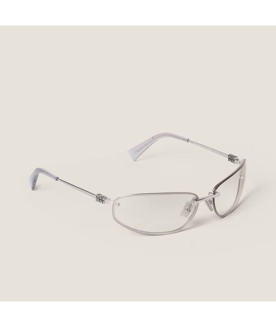 MIU MIU Серые солнцезащитные очки, фото 9